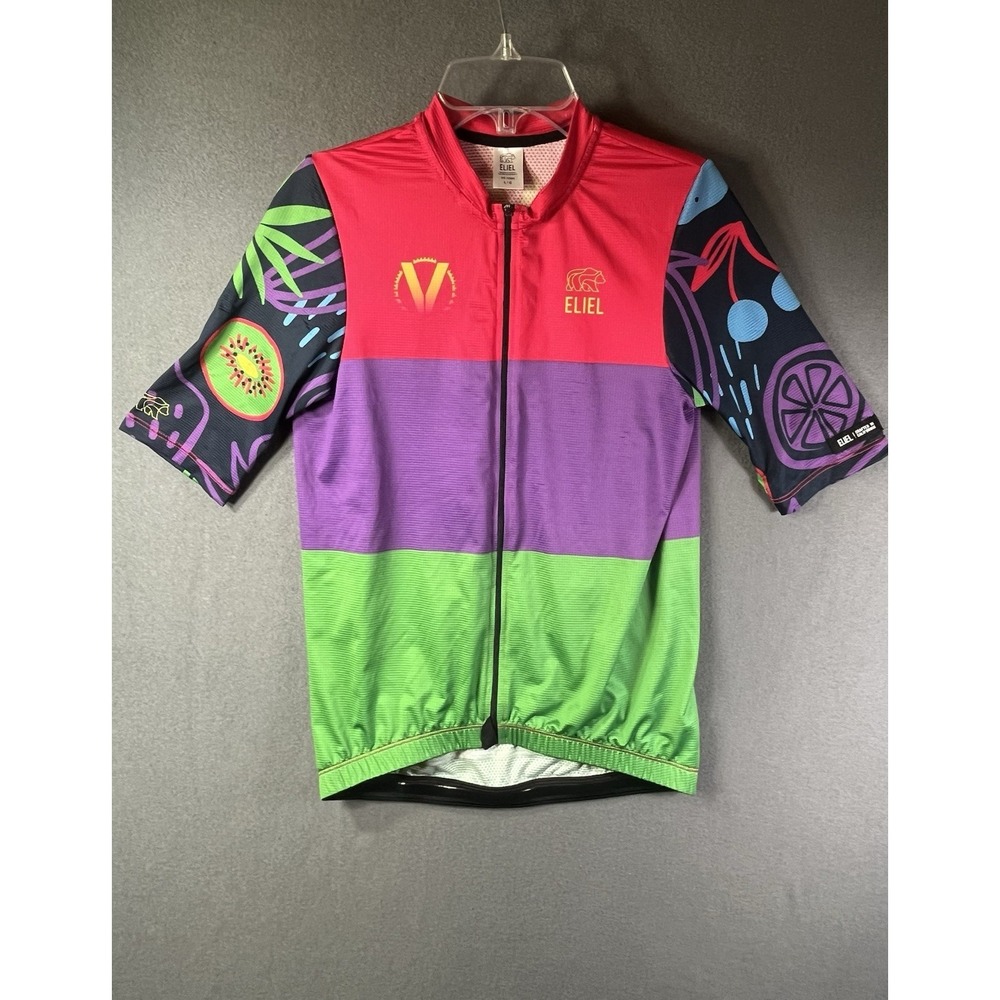 Eliel Cycling Jersey Size L Colorful Color block Bright Fruit